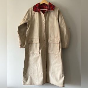 Vintage rain coat